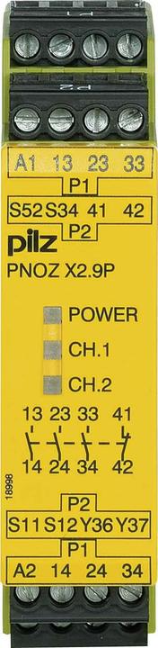 Image du produit Pilz 777300 PNOZ X2.9P 24VDC 3n/o 1n/c