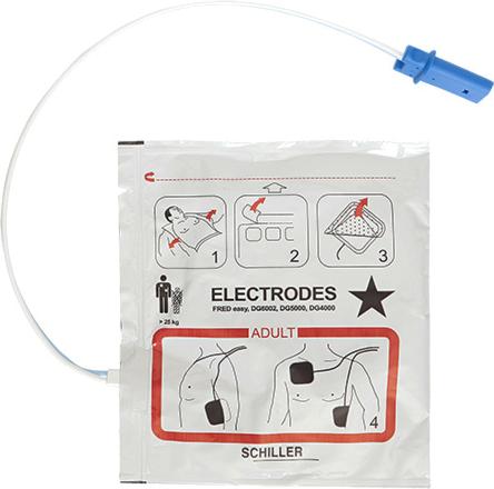 Actual product image Adult electrodes for Fred easy and Fred easy Life (First aid set accessories)