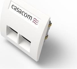 Produktbild Casacom POF UP-Wanddose 2x SMI passiv (Netzwerk Zubehör)
