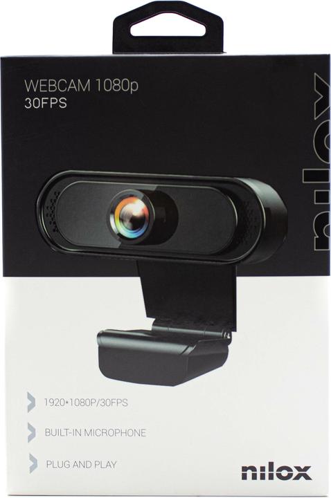 Actual product image Nilox WEBCAM 1080P 30F FIXED FOCUS NXWC01 (2.10 Mpx)