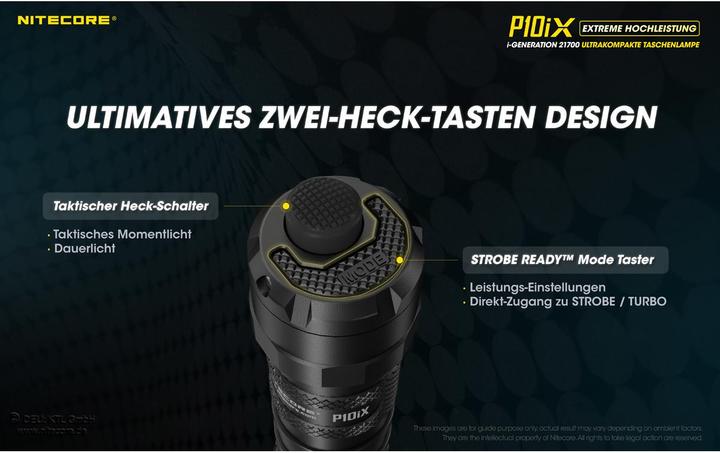 Produktbild Nitecore P10iX - 4000 Lumen (13.72 cm, 4000 lm)
