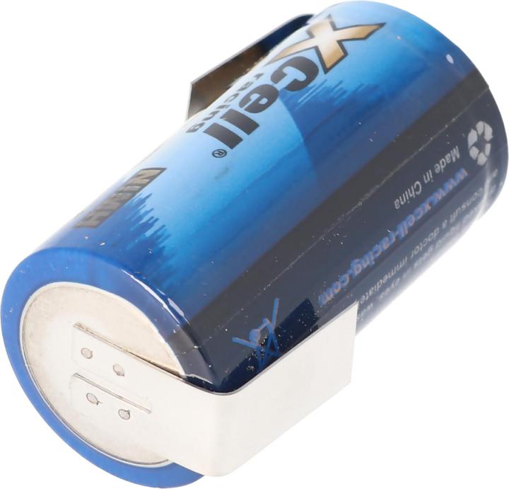Image du produit AccuCell Sub-C NiMH Akku mit Lötfahne Z-Form (1.20 V, 4500 mAh)