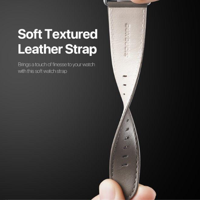 Actual product image Dux Ducis YS Series Genuine Leather Bracelet (38 mm, 40 mm, 41 mm, Genuine leather)