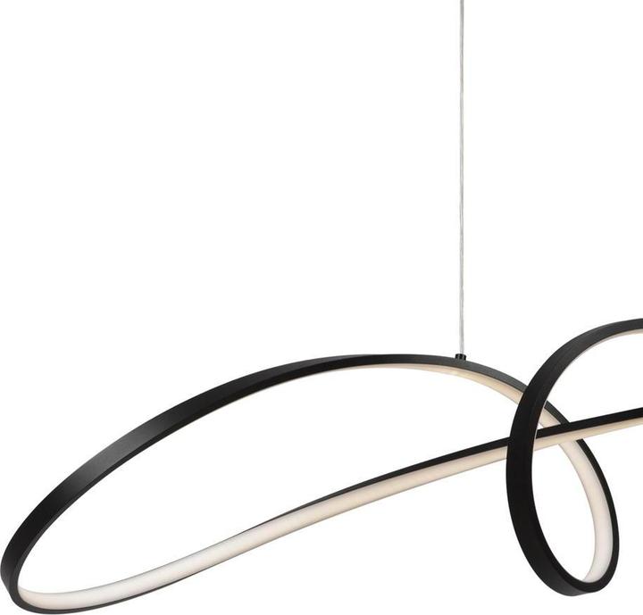 Immagine prodotto Maytoni Lampada a sospensione Curve LED, luce a sospensione 42W Nero 85Ra Bianco neutro (2800 lm)