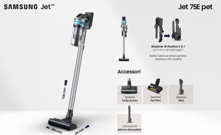 Productafbeelding Samsung STOFZUIGER STICK VS20B75AGR1/GE SAM