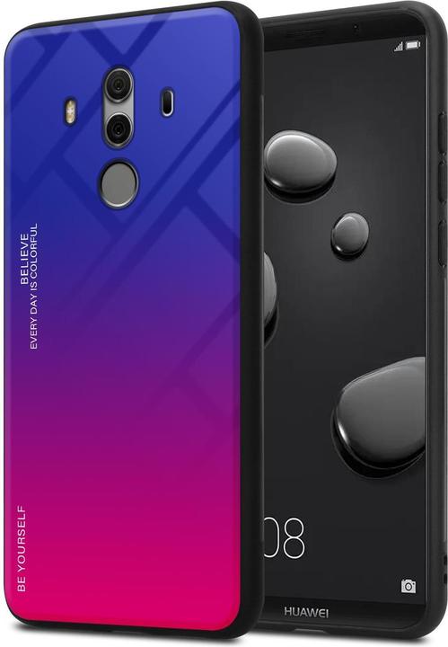 Produktbild Cadorabo TPU 2 Farben Glas Cover (Huawei Mate 10 Pro)