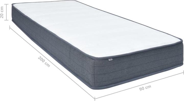 Image du produit VidaXL Jameson (90 x 200 cm, Noyau de printemps)