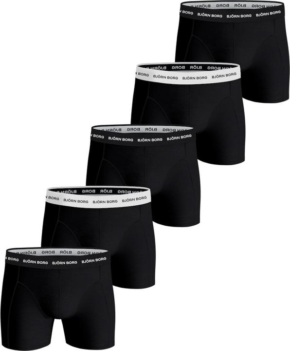 Björn Borg Noos Solids (M, 5er Pack)
