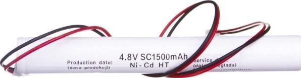 Image du produit Awex Pile 4,8 V 1500 mAh Nickel Cadmium NiCd 4,8 V 1500 mAh (1 pcs, Spécifique à l'appareil, 1500 mAh)