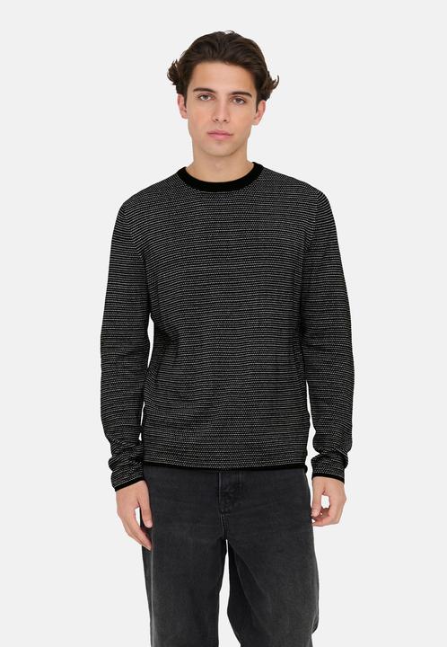 Actual product image Only & Sons Rundhalsausschnitt Strickpullover (S)