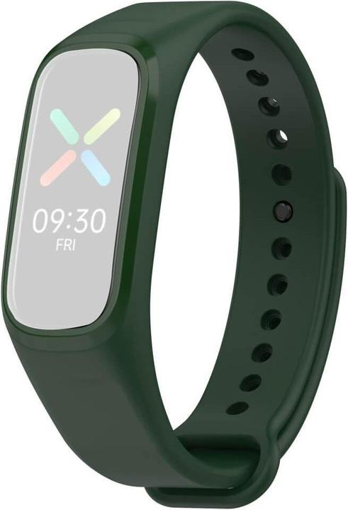 Image du produit Cover-Discount OPPO Band - Bracelet de remplacement en silicone vert (Silicone)