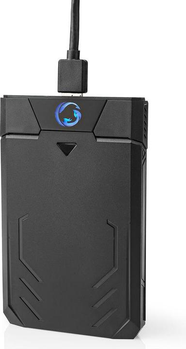 Nedis Contenitore per disco rigido da 2,5 pollici SATA II connessione USB 3.1 USB Type-A Alluminio / (2.5")