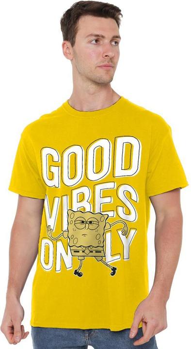 Image du produit Spongebob Squarepants - T-shirt GOOD VIBES ONLY - Homme (M)