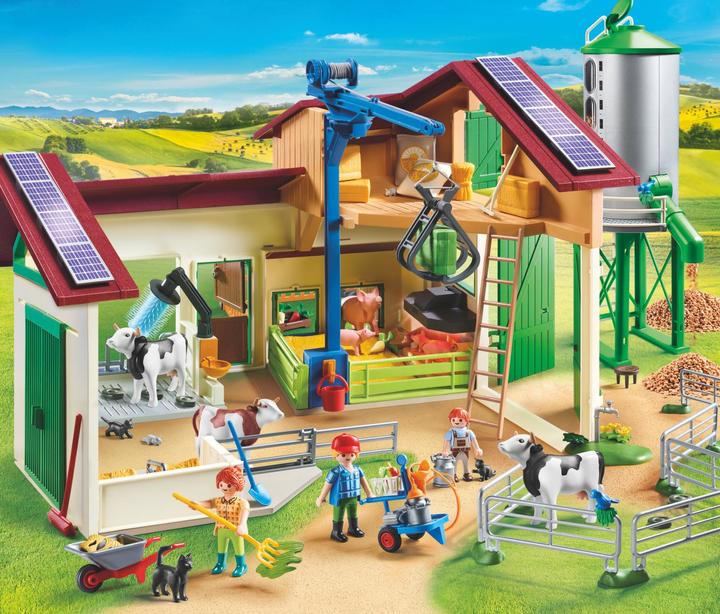 Produktbild Playmobil Grosser Bauernhof mit Silo (70132, Playmobil Country)