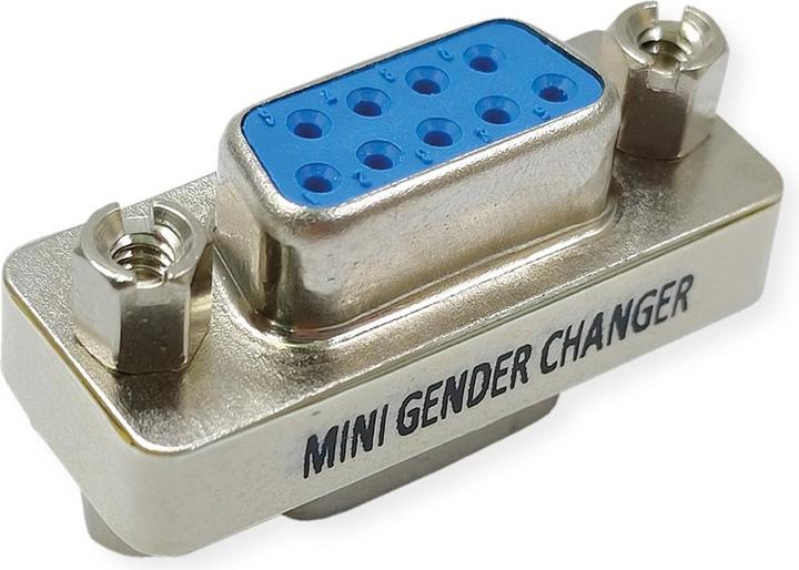 Actual product image Value Mini Gender Changer, DB9 BU/BU (0.02 m)