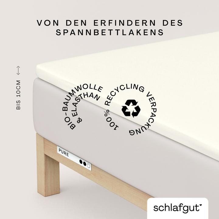 Immagine prodotto schlafgut Pure Topper (90 x 190 - 100 x 220 cm)