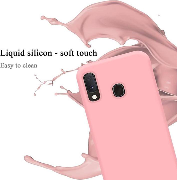 Immagine prodotto Cadorabo Copertura della cassa del silicone liquido TPU (Samsung Galaxy A20e)