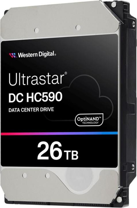 Productafbeelding WD Ultrastar DC HC590 SAS (26 TB, 3.5", CMR)