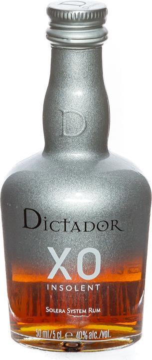 Immagine prodotto Dictador Xo Insolent Rum invecchiato colombiano (1 x 5 cl)