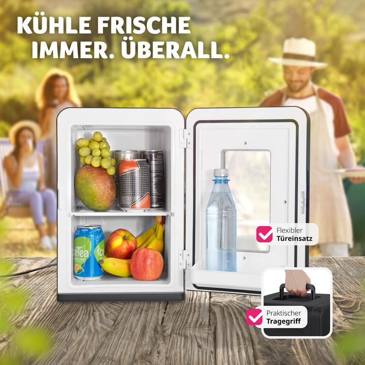 Produktbild tectake Tragbarer Mini-Kühlschrank (14 l)