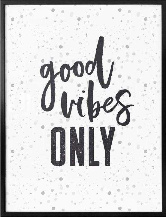 Produktbild Trenddeko Good vibes only 2 (40 x 50 cm)