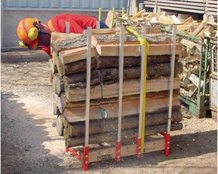 Produktbild Nestle Sägebock Holzmichel Breite 820 x Höhe 203 x Tiefe 465 mm Alu / Holz