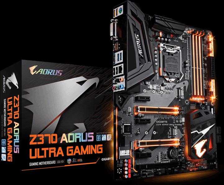 Produktbild Gigabyte Z370 AORUS Ultra Gaming (LGA 1151, Intel Z370, ATX)