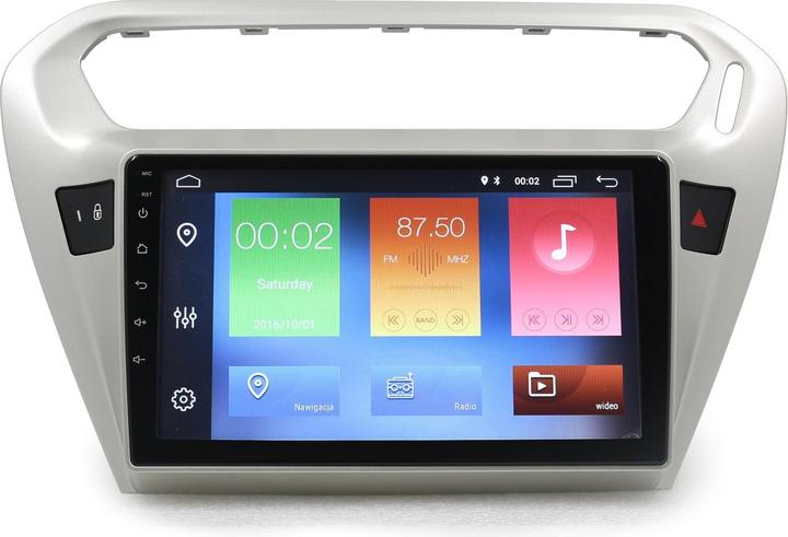Actual product image No Name RADIO GPS NAVIGATION PEUGEOT 301 2012+ ANDROID (10")