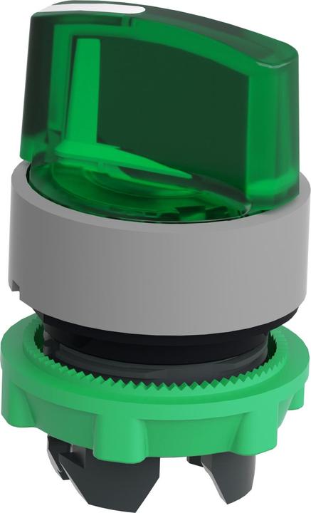 Actual product image Schneider Electric Illuminated selector switch, front, plastic, ZB5AK1233C0
