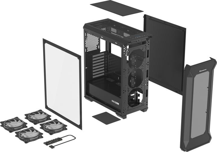 Produktbild Genesis IRID 505 ARGB (Mini-ITX, ATX)