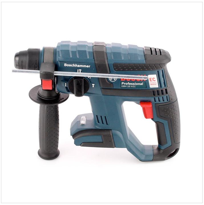 Produktbild Bosch Professional Bosch GBH 18 V-EC Akku Bohrhammer 18V 1,7J SDS-Plus in L-Boxx + 1x 2,0Ah Akku + Ladegerät (Akkubetrieb)