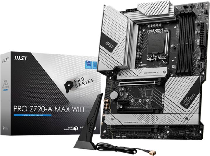 Actual product image MSI PRO Z790-A MAX Wifi (Z790,S1700,ATX,DDR5) (LGA 1700, Intel Z790, ATX)