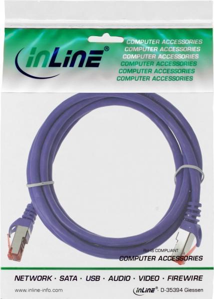 Immagine prodotto InLine Cavo patch (S/FTP, CAT6, 0.25 m)