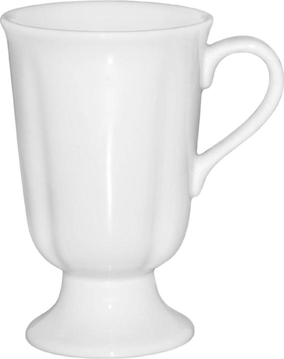 Actual product image Tric Cup on foot coffee, plain white 0.25lt (250 ml, 1 x)