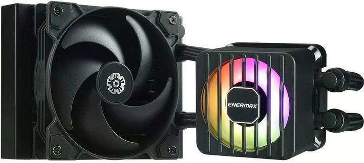 Enermax LIQMAXFLO SR 120mm CPU AIO Liquid Cooler - Xtreme Dual Chamber PWM Pump- ARGB