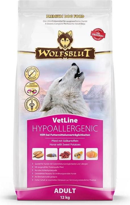 Image du produit Wolfsblut VetLine Croquettes hypoallergéniques chien 2 kg (Adulte, 1 pcs, 2000 g)