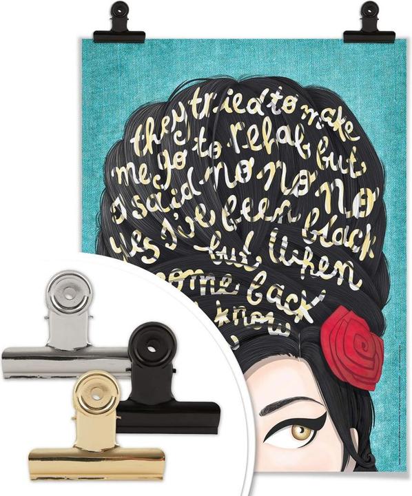 Image du produit Trenddeko Tohmé - Amy Winehouse : Réadaptation (60 x 80 cm)