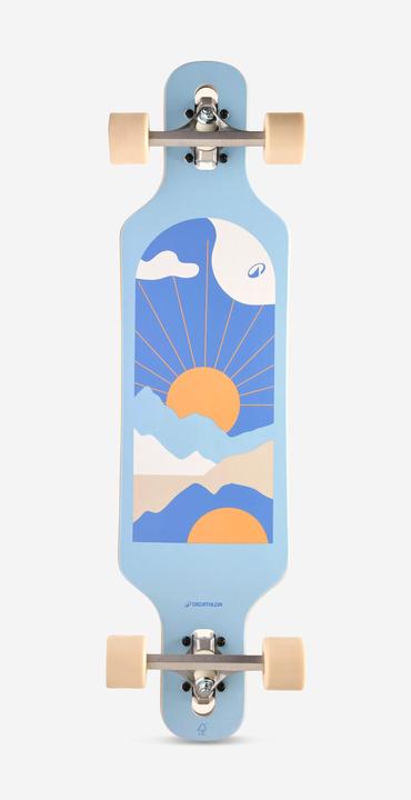 Immagine prodotto Oxelo Longboard Einsteiger - Drop 100 Mini Sunrise (23.23")