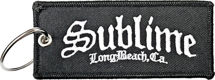 Sublime Long Beach C.A Schlüsselanhänger Doppelseitiger Aufnäher