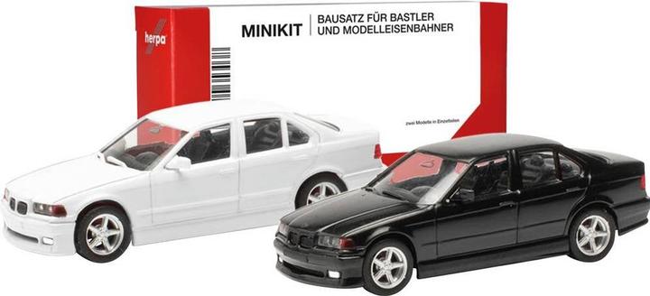 Image du produit Herpa 013925 H0 PKW Modell BMW 3er E36 AC Schnitzer, schwarz und weiss