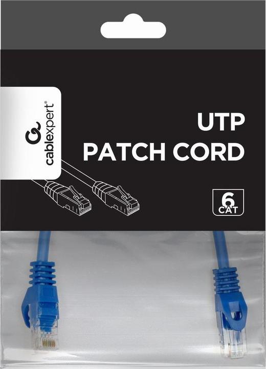 Actual product image Gembird Patch cable (U/UTP, CAT6, 0.25 m)