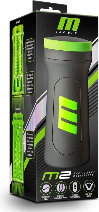 Actual product image Blush M for Men - M2 Superior Stroker Masturbator - Black