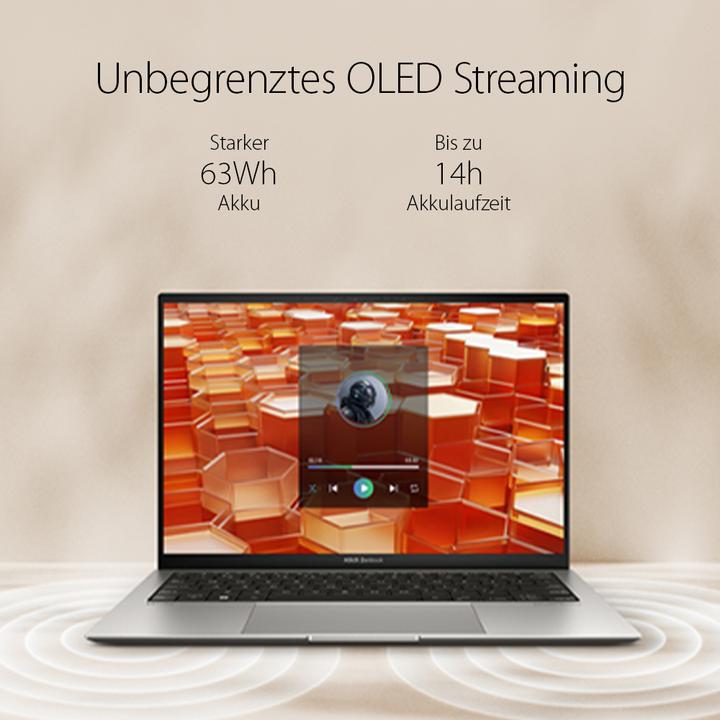 Actual product image ASUS ZenBook S 13 OLED (13.30", Intel Core Ultra 7 155U, 32 GB, 1000 GB, CH)