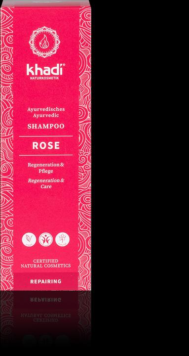 Produktbild Khadi Rose (210 ml, Flüssiges Shampoo)