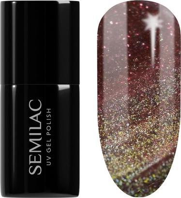 Semilac UV-Nagellack 824 Digital Rot 7ml (Digital Rot, UV-Gel Lack)