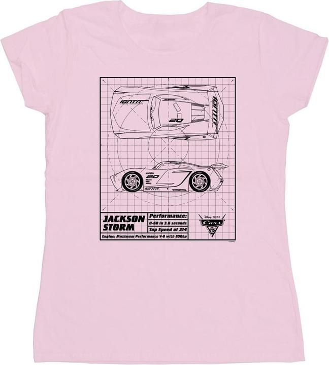 Produktbild Disney Cars Jackson Storm Blueprint TShirt (M)
