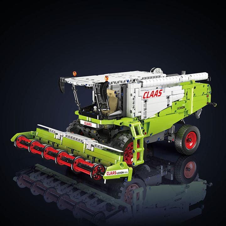 Actual product image Mould King Claas Lexion 760 harvester