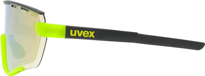 Image du produit Uvex Sports sportstyle 236 set (Tapis jaune noir, miroir argent/clair (S2/0), Miroir Jaune)