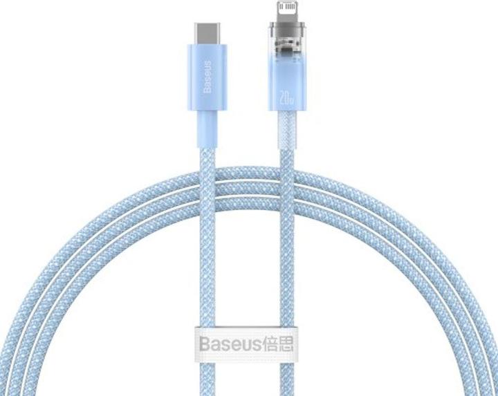 Baseus Fast Charging cable USB-C to Lightning Explorer Series 2m, 20W (blue) (2 m)