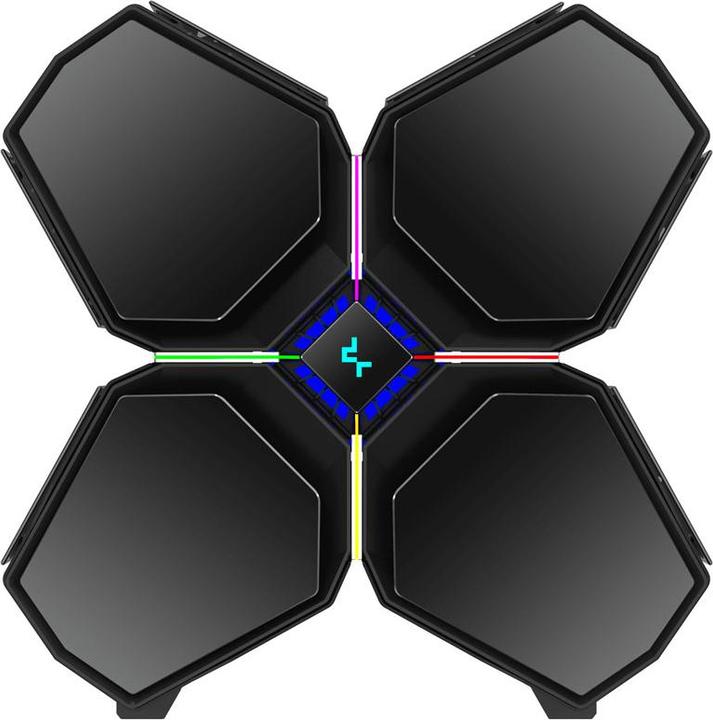 Actual product image Deepcool Quadstellar Infinity (Mini-ITX, ATX, mATX, E-ATX)